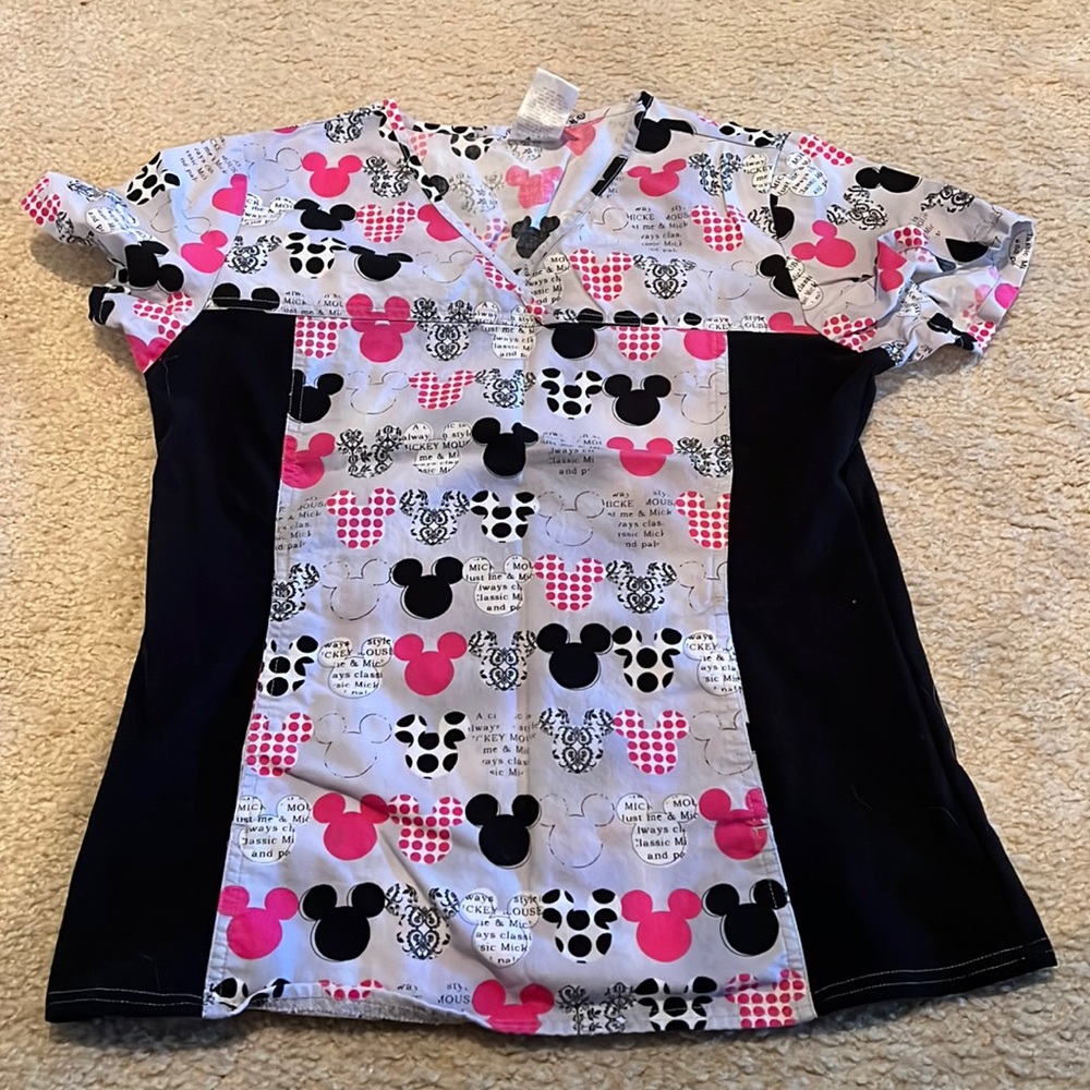 Disney scrub top